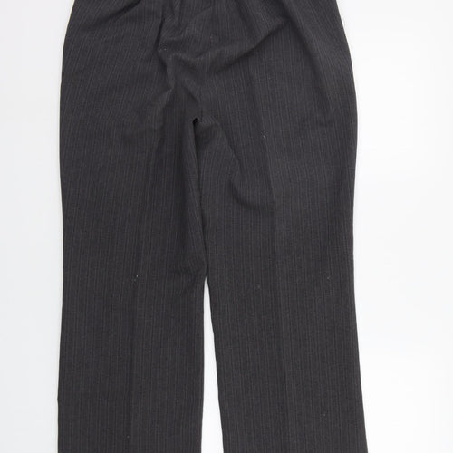 bm collection Womens Grey   Trousers  Size 12 L23 in - Elasticated Waist