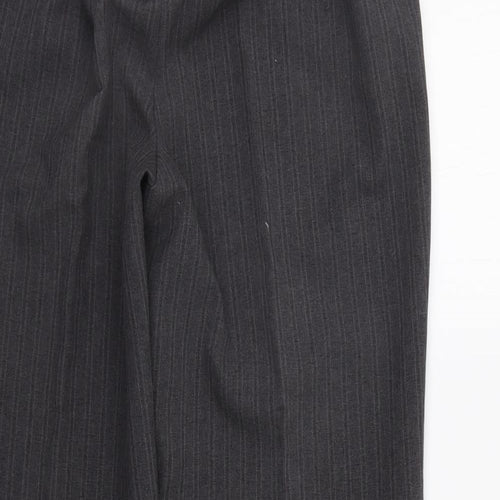 bm collection Womens Grey   Trousers  Size 12 L23 in - Elasticated Waist