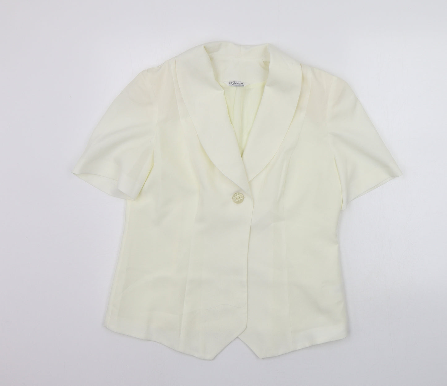 Special Collection Womens Beige   Jacket Blazer Size 12