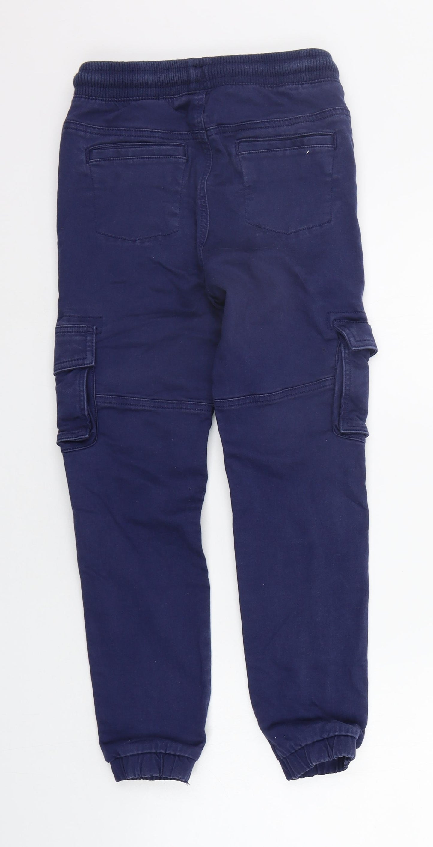TU Girls Blue   Jogger Trousers Size 10 Years - Elasticated Waist