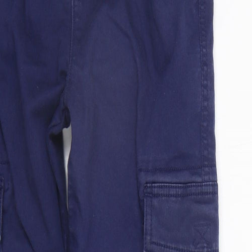TU Girls Blue   Jogger Trousers Size 10 Years - Elasticated Waist