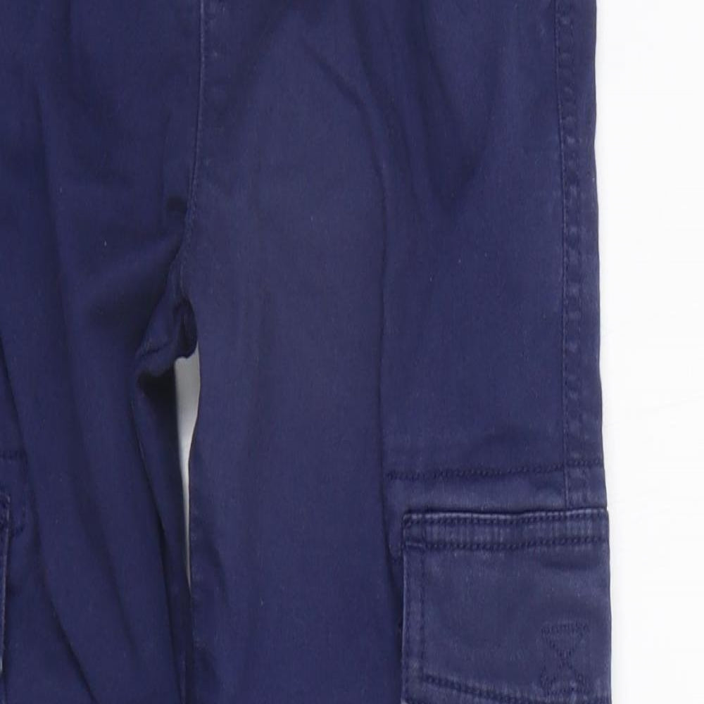 TU Girls Blue   Jogger Trousers Size 10 Years - Elasticated Waist