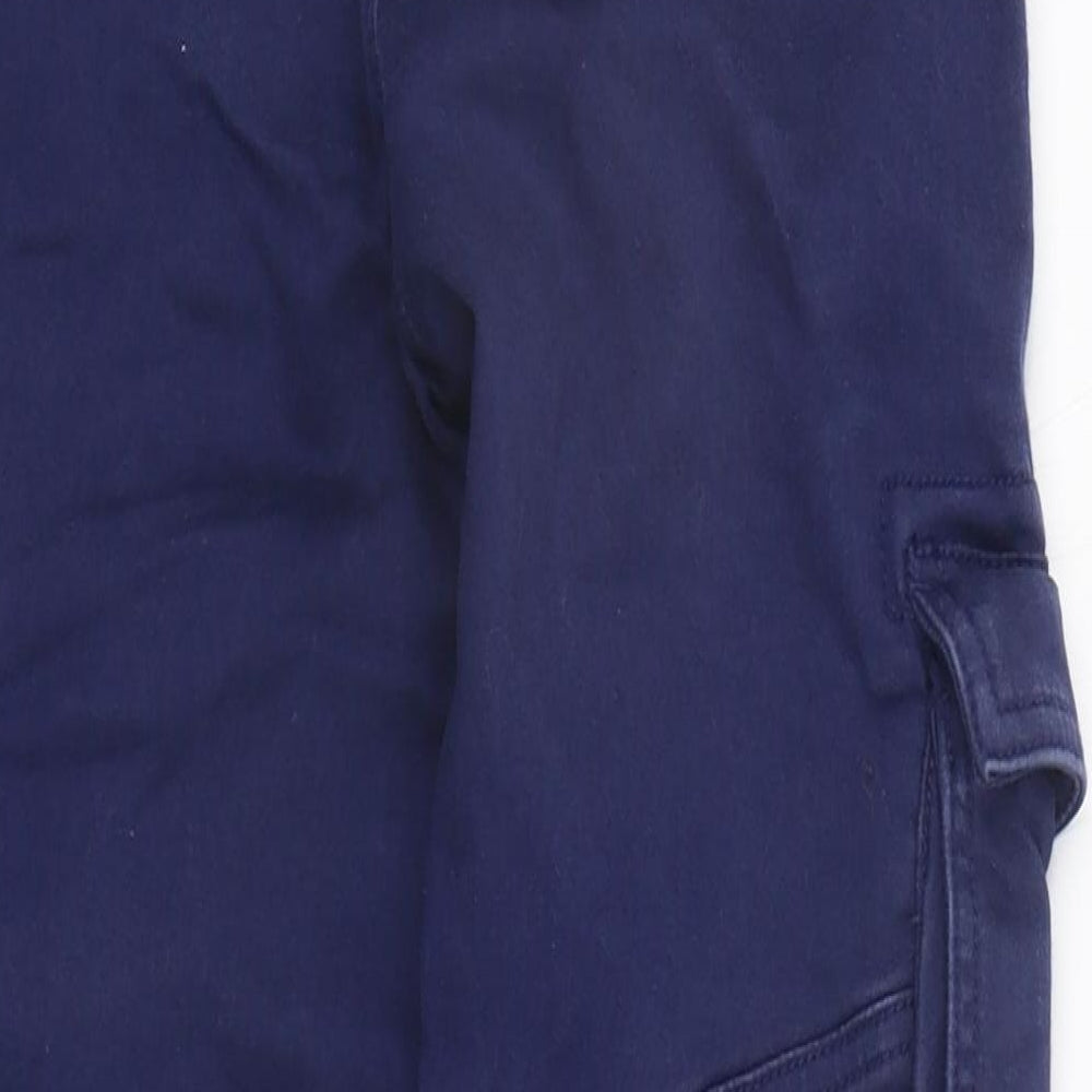 TU Girls Blue   Jogger Trousers Size 10 Years - Elasticated Waist