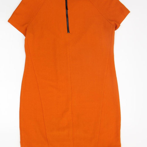 Topshop Womens Orange   A-Line  Size 10