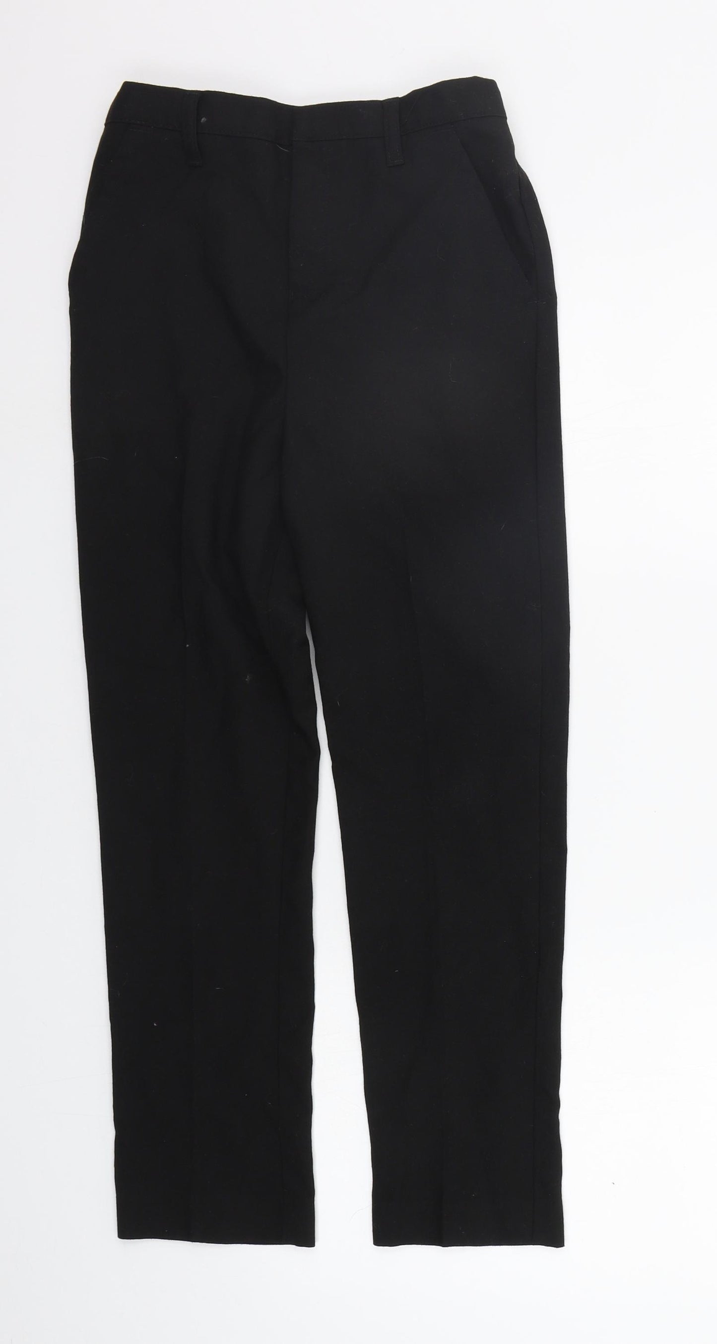 TU Boys Black   Chino Trousers Size 11 Years