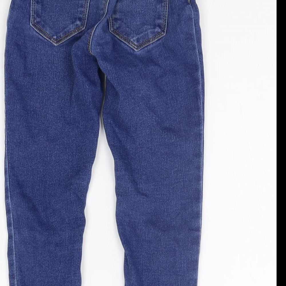 deniem co Boys Blue Ikat  Skinny Jeans Size 5-6 Years