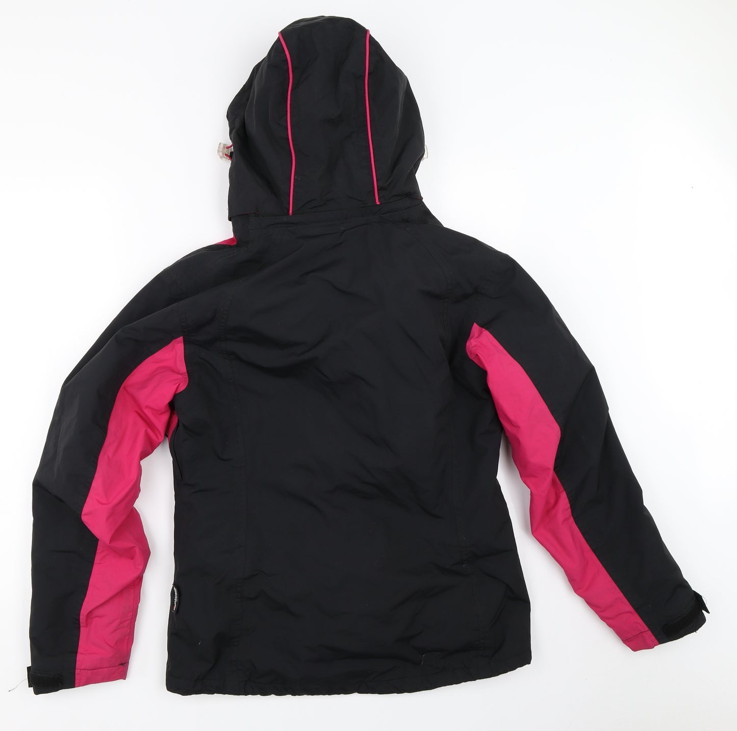 Crane Womens Black   Windbreaker Coat Size S