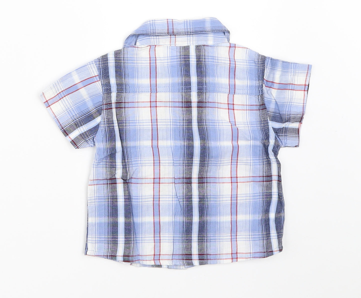 Ladybird Boys Blue   Basic Button-Up Size 3-6 Months