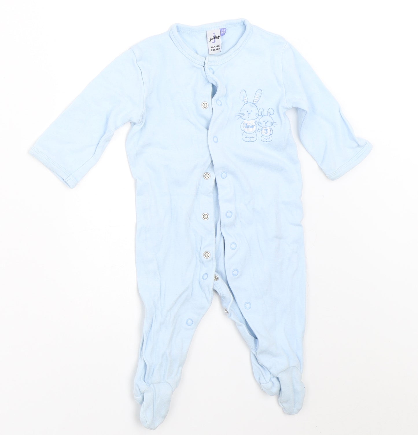 Jasper Conran Boys Blue   Babygrow One-Piece Size 3-6 Months