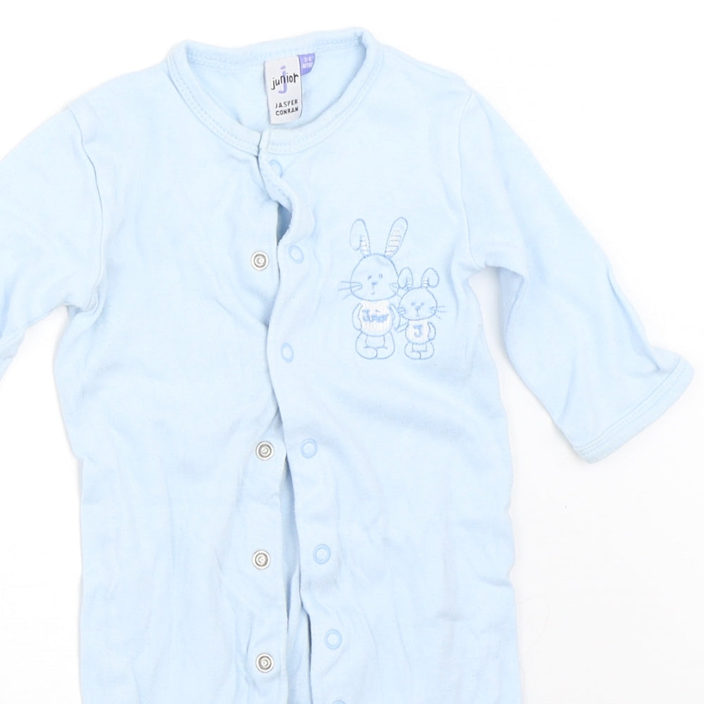 Jasper Conran Boys Blue   Babygrow One-Piece Size 3-6 Months