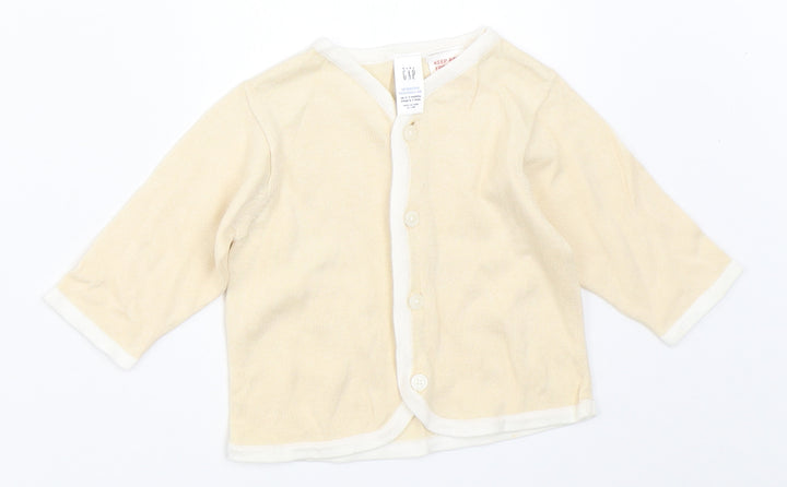 Gap Boys Beige   Cardigan Jumper Size 0-3 Months