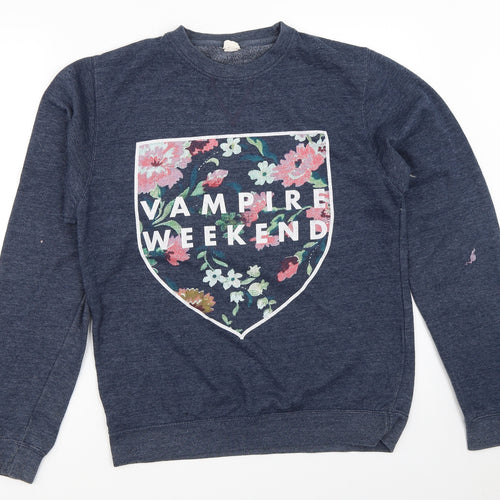 All We Do is Womens Blue   Pullover Sweatshirt Size S