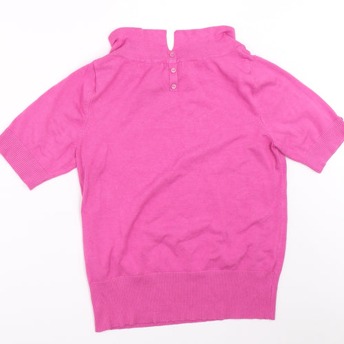 M&Co Womens Pink   Pullover Jumper Size 16
