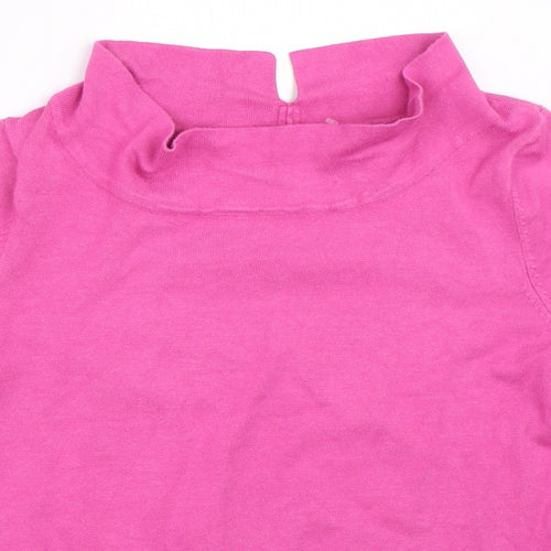 M&Co Womens Pink   Pullover Jumper Size 16
