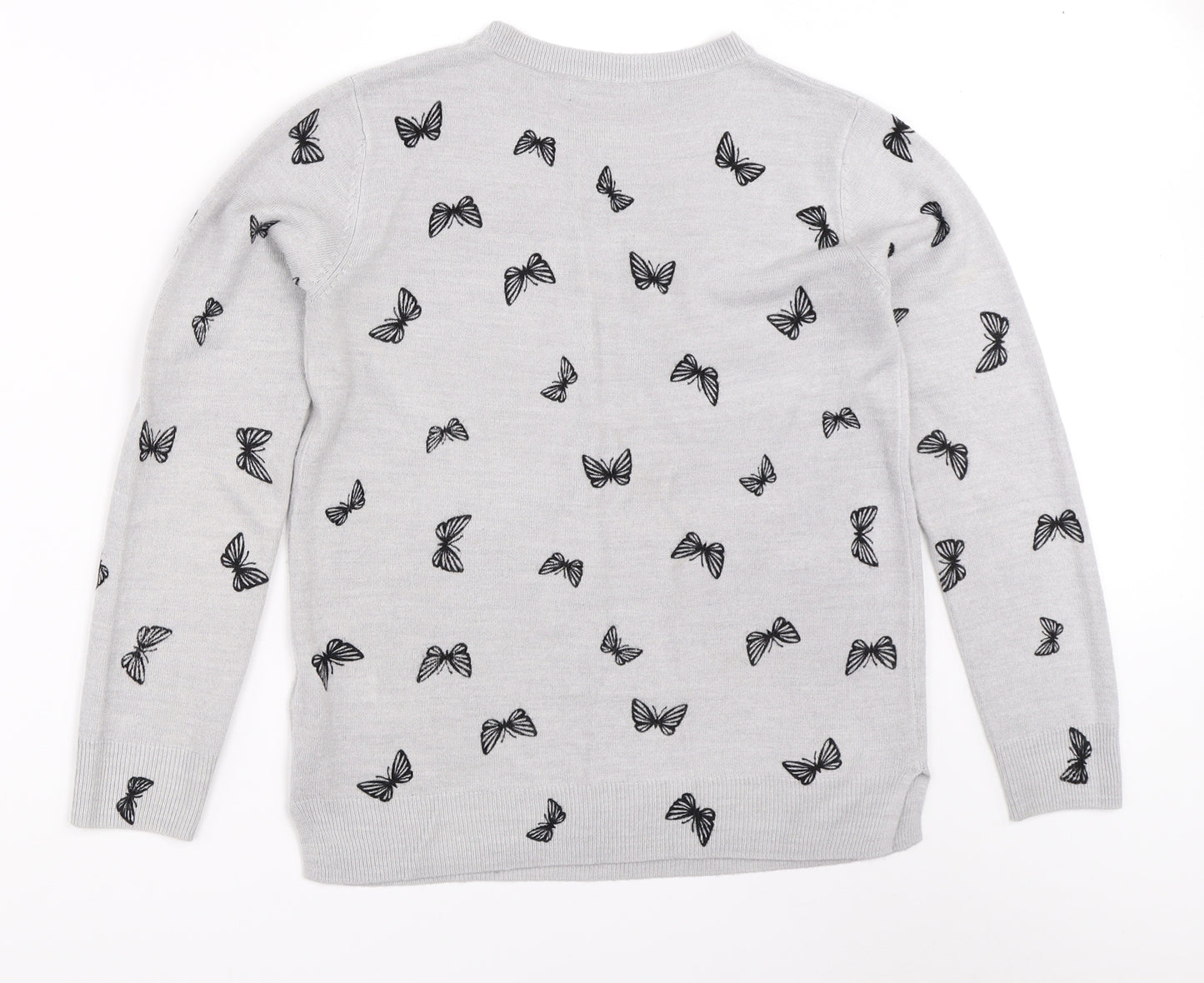 Marks and Spencer Womens Grey   Pullover Jumper Size 10