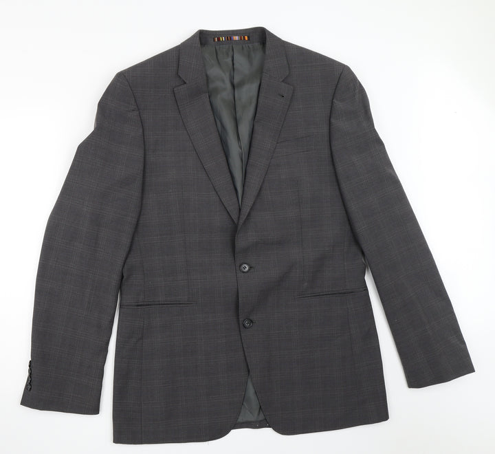 River Island Mens Grey   Jacket Blazer Size 40