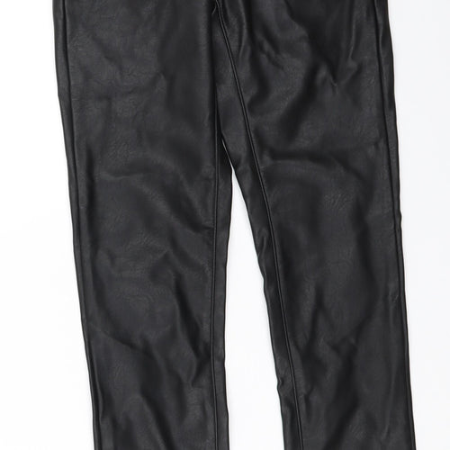 H&M Womens Black   Capri Trousers Size 34 L29 in