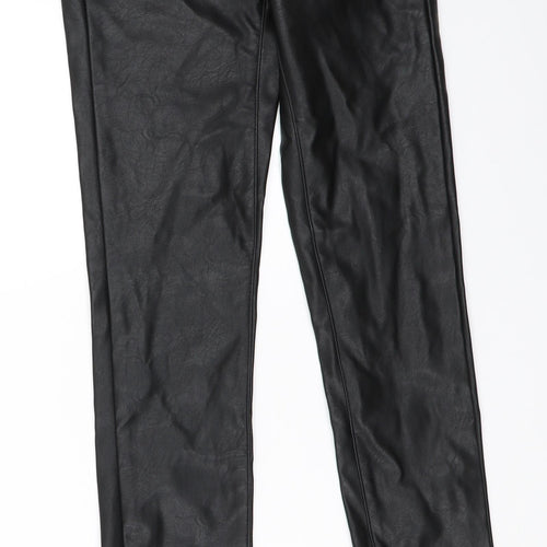 H&M Womens Black   Capri Trousers Size 32 L29 in