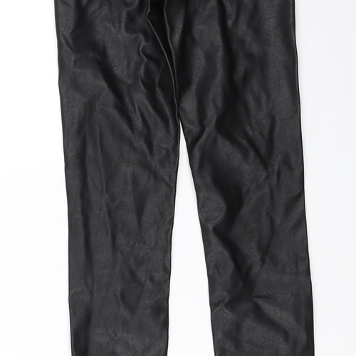 H&M Womens Black   Capri Trousers Size 32 L29 in