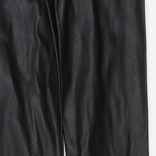 H&M Womens Black   Capri Trousers Size 32 L29 in