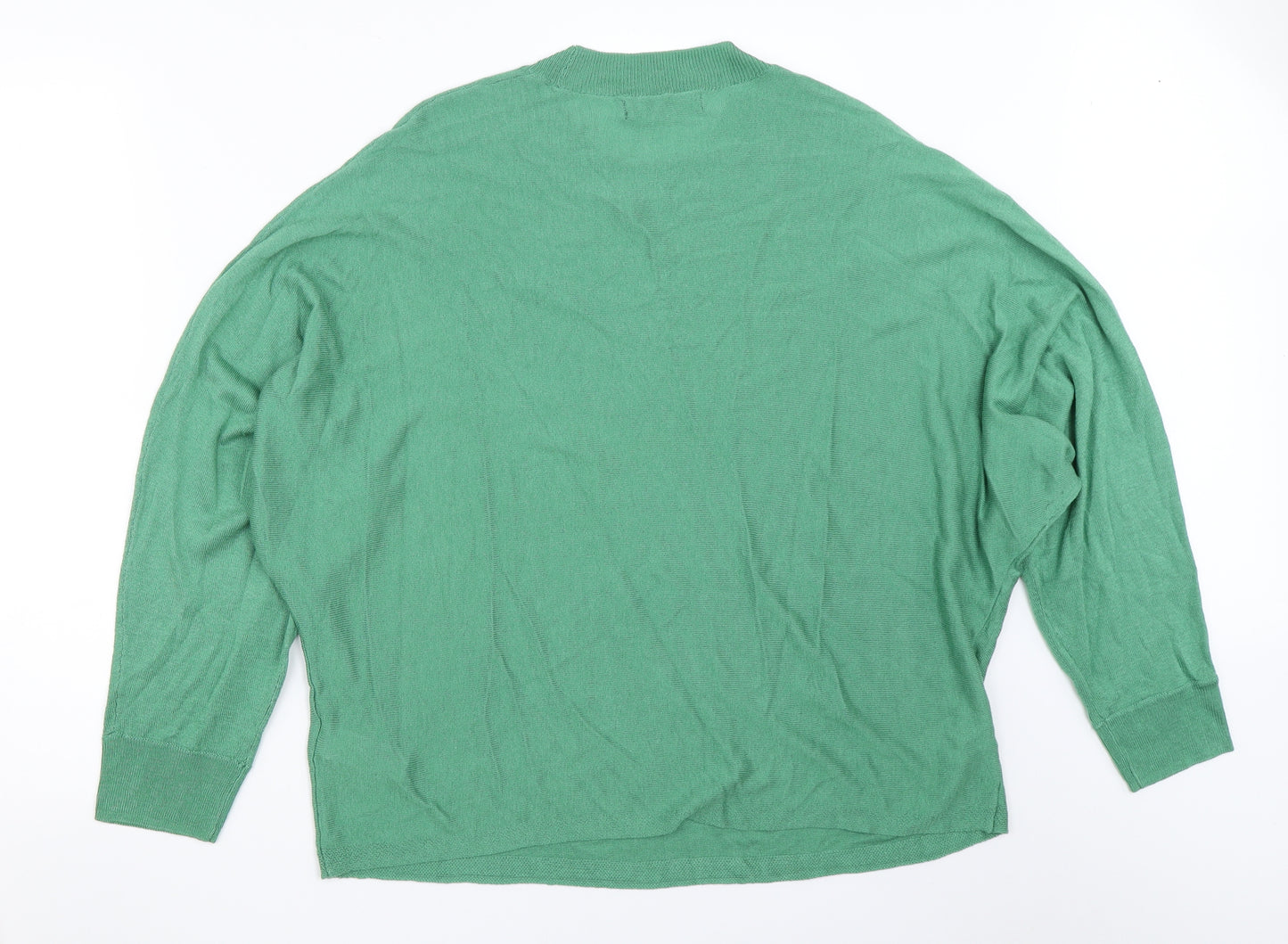 Marks and Spencer Womens Green   Pullover Jumper Size L