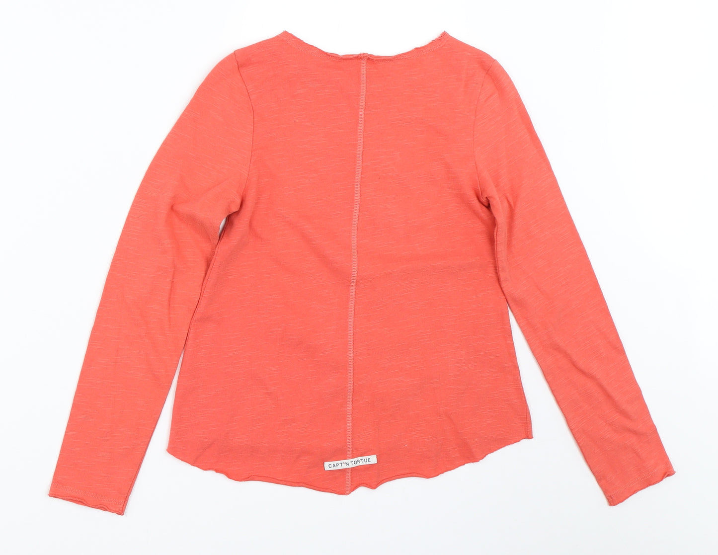 Captn Tortue Girls Pink   Basic T-Shirt Size 8 Years