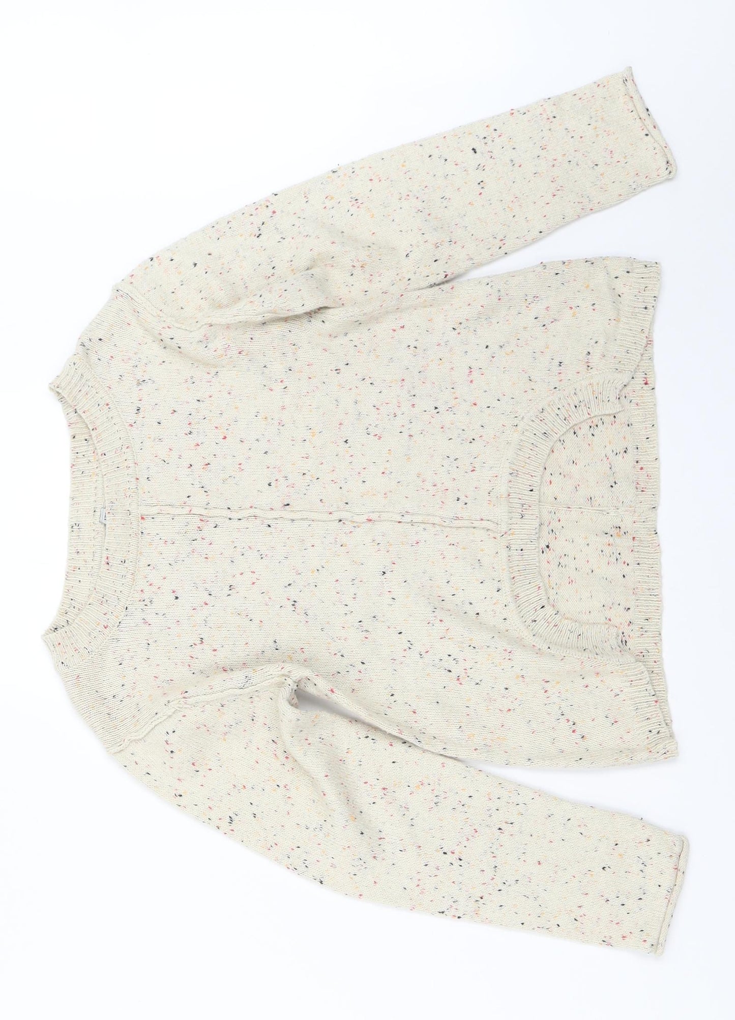 Captn Tortue Girls Beige   Pullover Jumper Size 8 Years