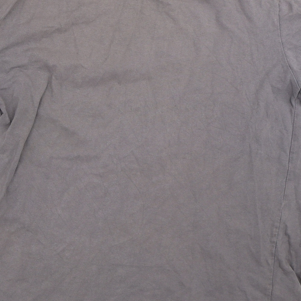 Obscene Clothing Mens Grey    T-Shirt Size M