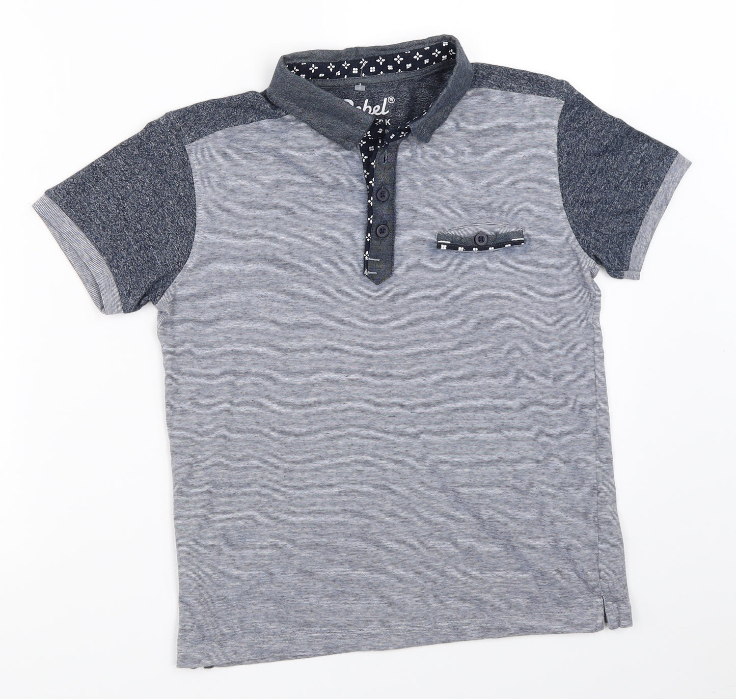 Primark Boys Blue   Basic T-Shirt Size 10-11 Years