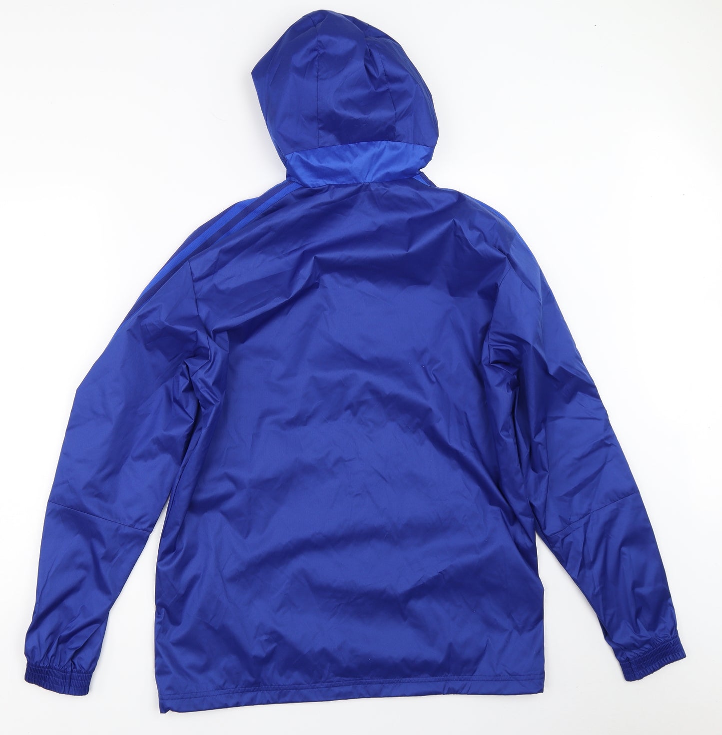 adidas Mens Blue   Windbreaker Coat Size S
