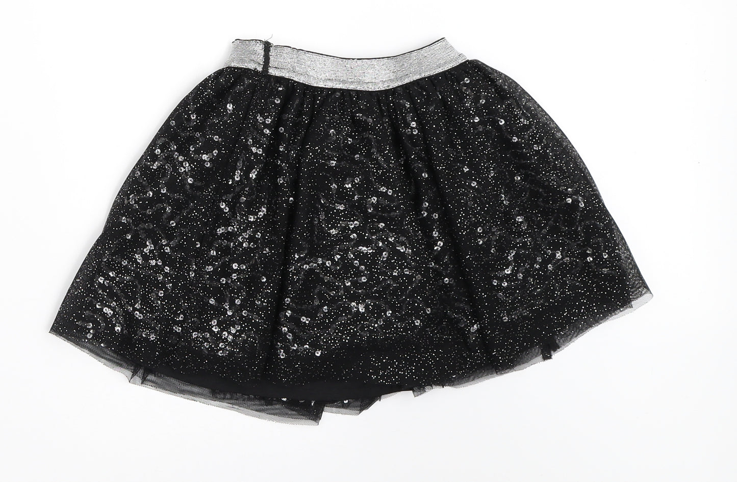 George Girls Black   Tutu Skirt Size 5-6 Years