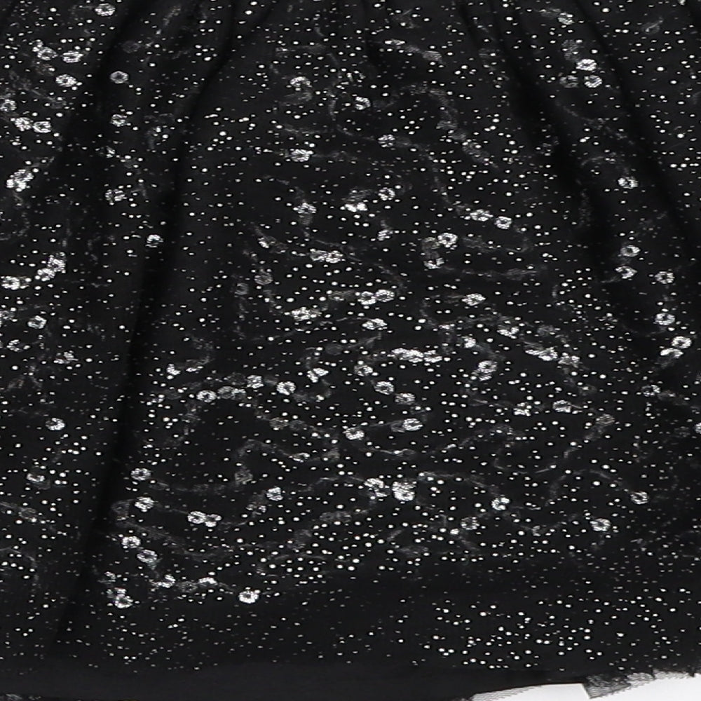 George Girls Black   Tutu Skirt Size 5-6 Years