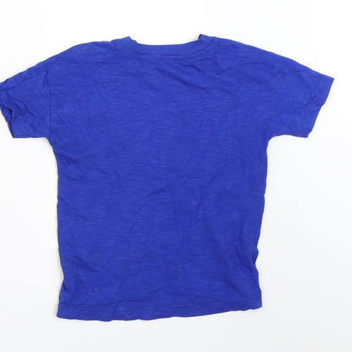 George Boys Blue   Basic T-Shirt Size 2-3 Years