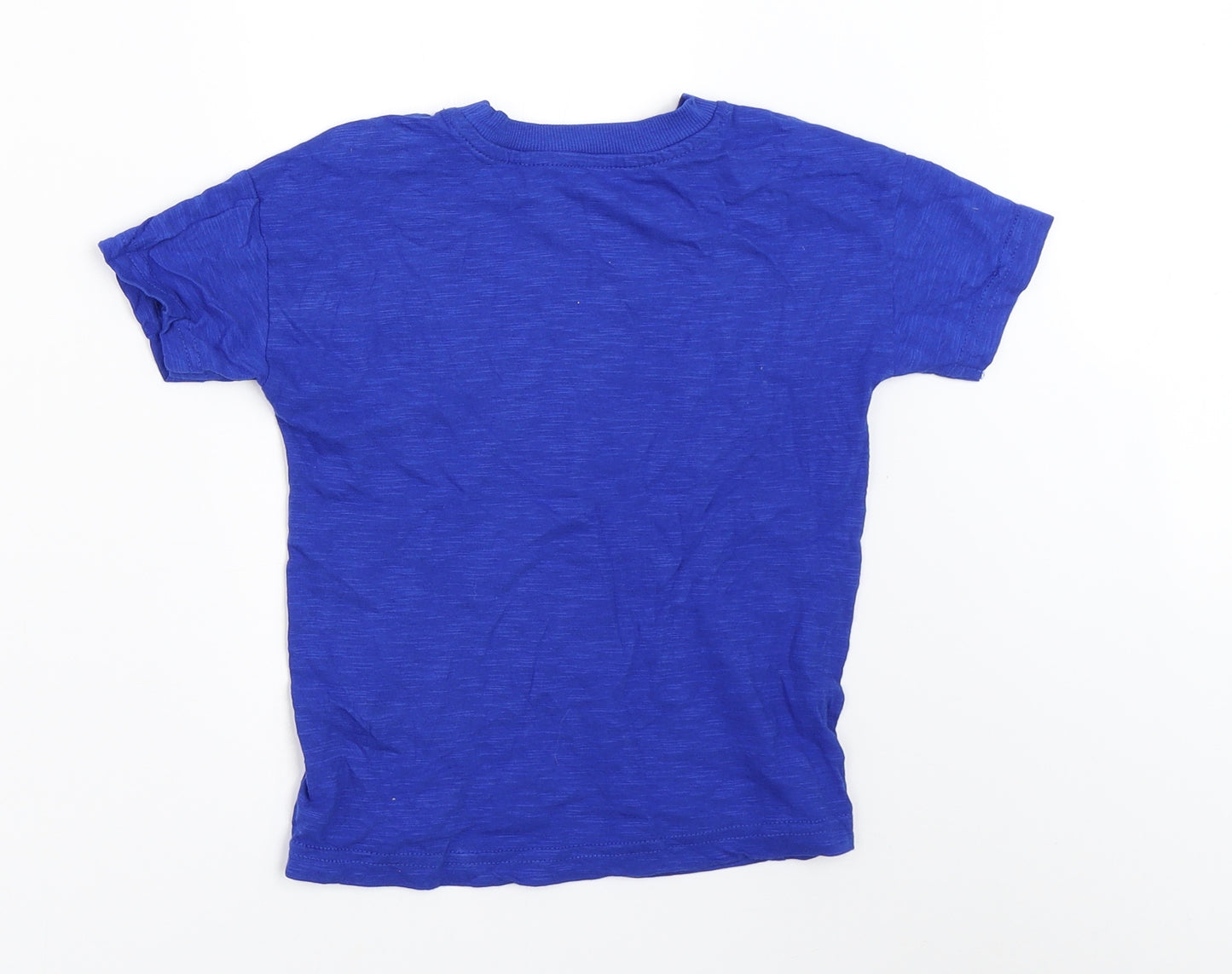 George Boys Blue   Basic T-Shirt Size 2-3 Years