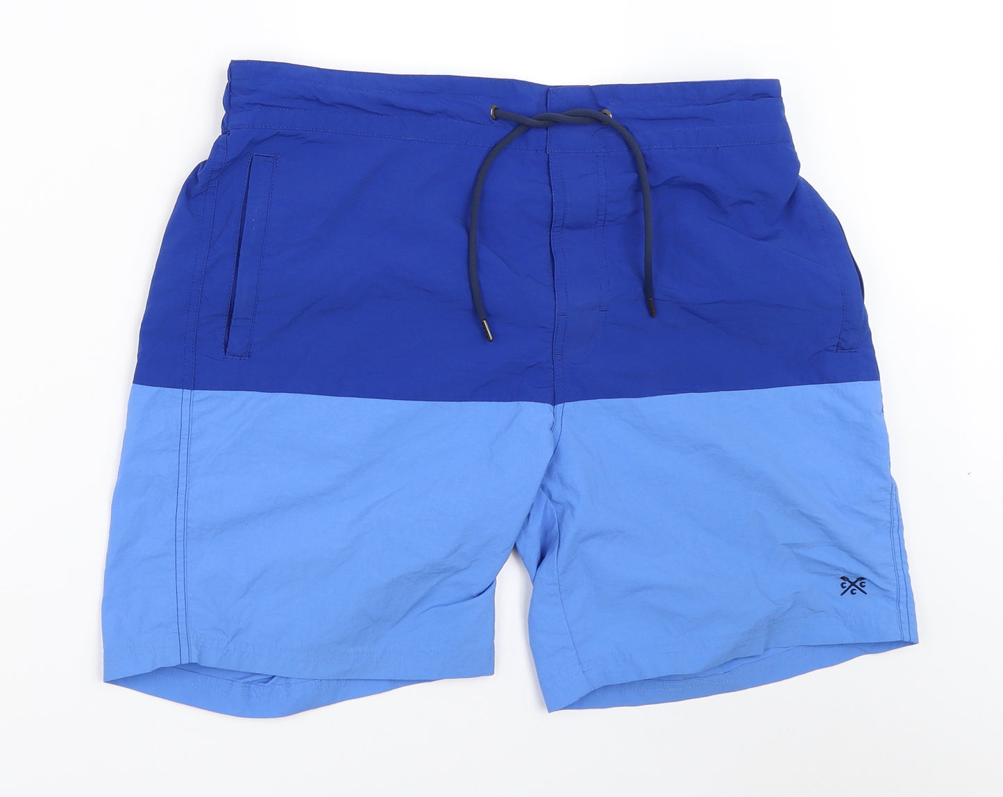 Crew Clothing Mens Blue   Bermuda Shorts Size L - Swim shorts