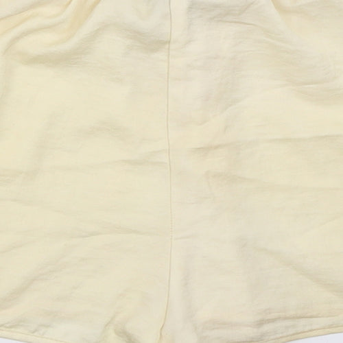 Missguided Womens Beige   Hot Pants Shorts Size 10