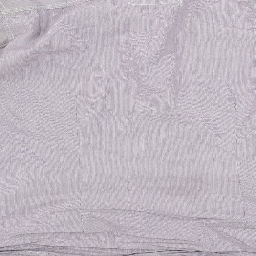 Burton Mens Purple    Button-Up Size S