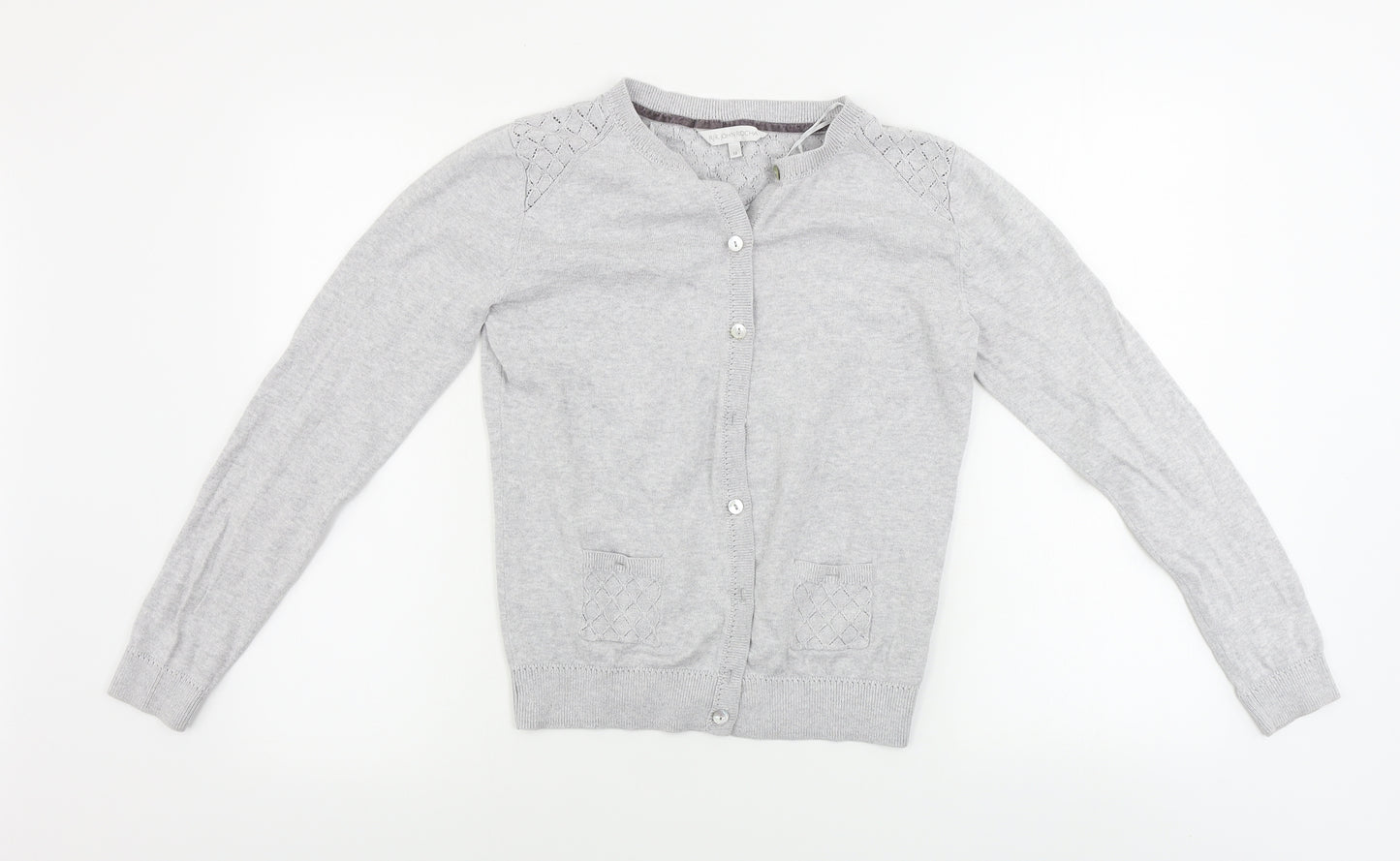 RJR.John Rocha  Womens Grey   Cardigan Jumper Size 12
