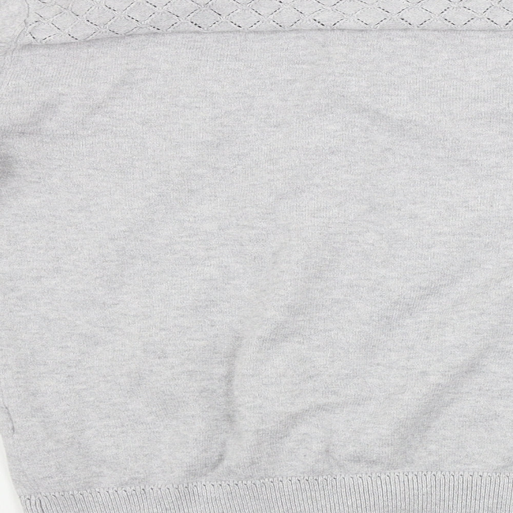 RJR.John Rocha  Womens Grey   Cardigan Jumper Size 12