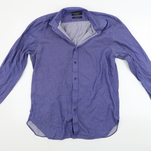 Hammond & CO  Mens Blue    Dress Shirt Size 16.5