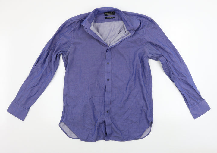 Hammond & CO Mens Blue Dress Shirt Size 16.5