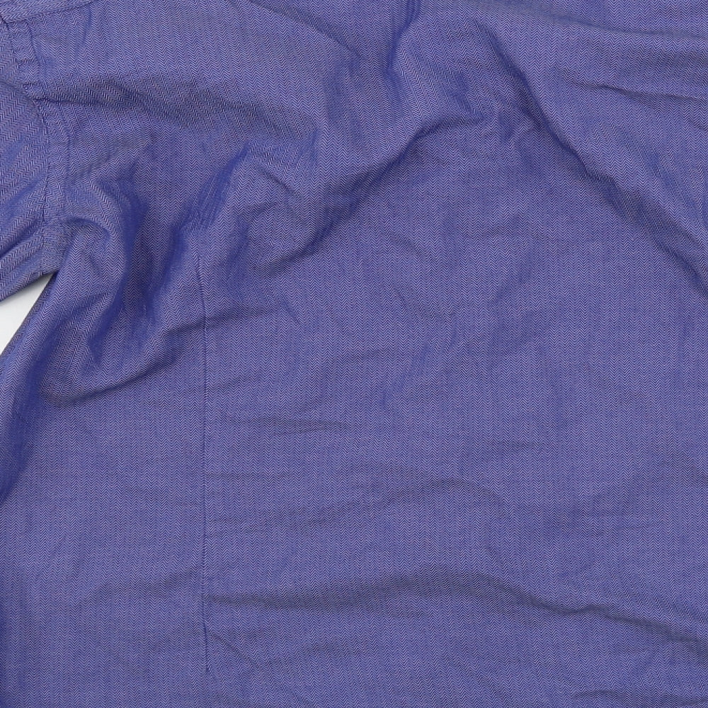 Hammond & CO  Mens Blue    Dress Shirt Size 16.5