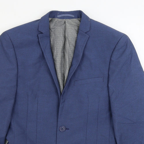 ONESIXFIVE  Mens Blue   Jacket Blazer Size 34