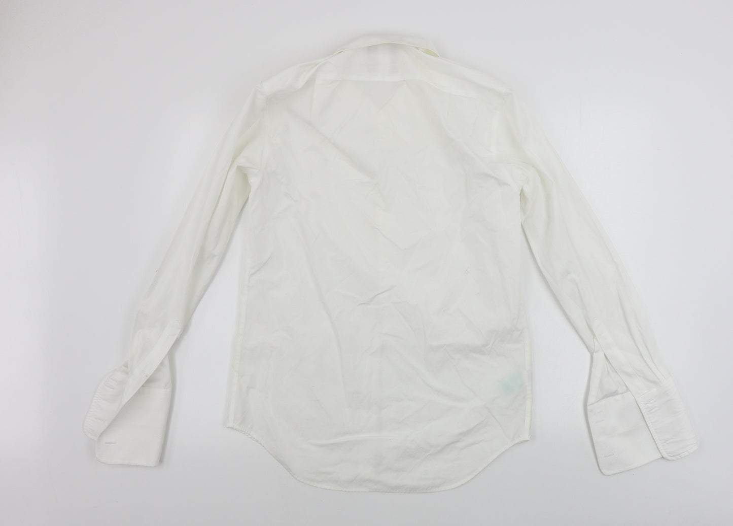 Marks and Spencer  Mens White    Dress Shirt Size 14.5