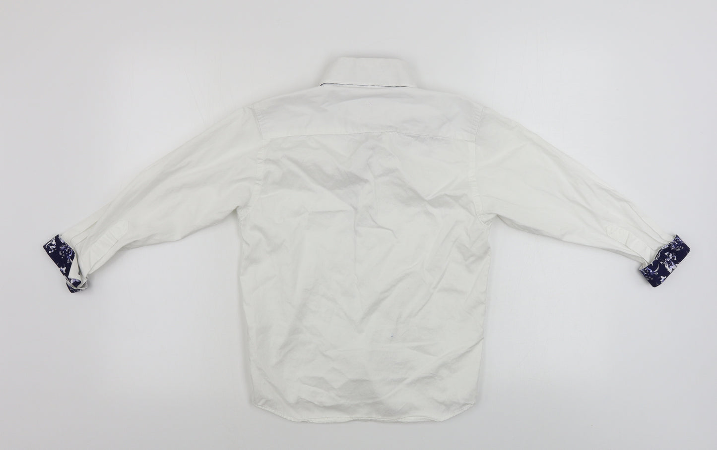 eighteen Boys White   Basic Button-Up Size 9-10 Years