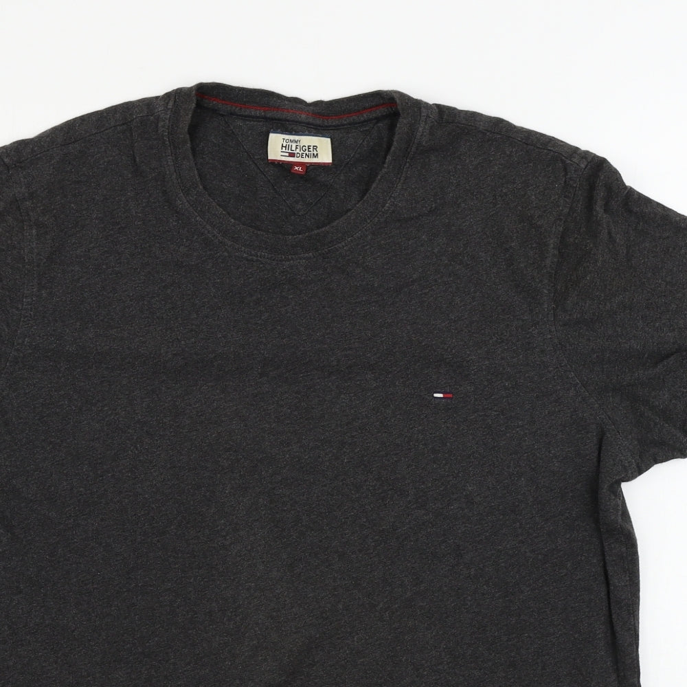 Tommy Hilfiger  Mens Grey    T-Shirt Size XL