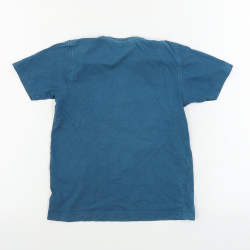 George  Boys Green   Basic T-Shirt Size 7-8 Years
