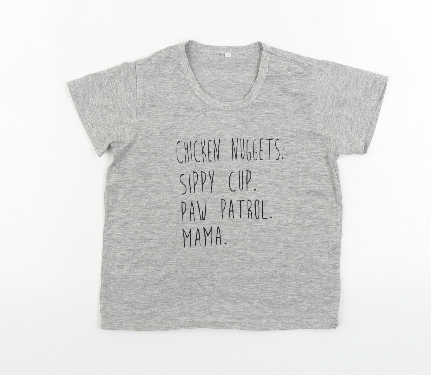 Preworn  Boys Grey   Basic T-Shirt Size M