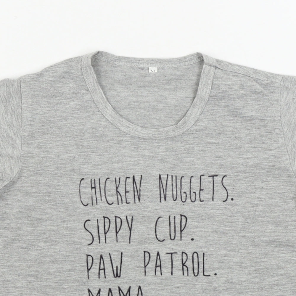 Preworn  Boys Grey   Basic T-Shirt Size M