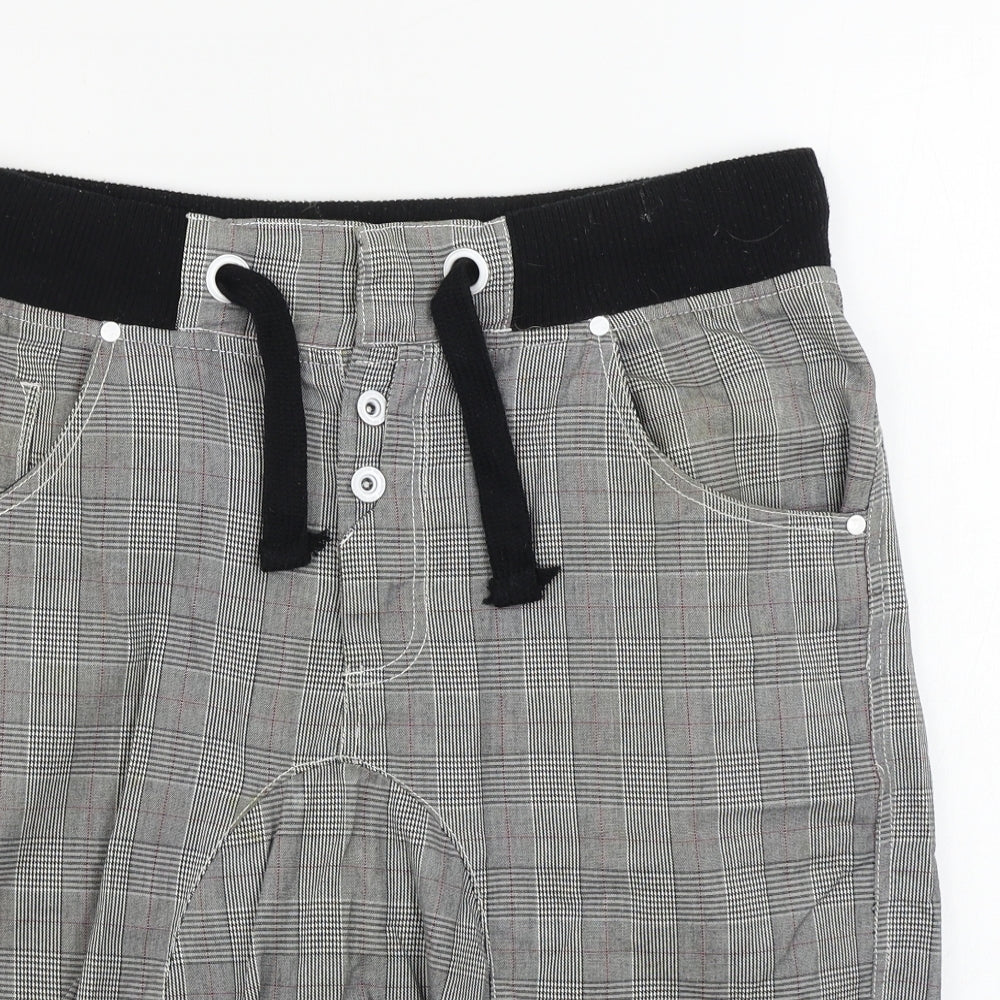 GOIGOI  Mens Grey Check  Chino Shorts Size M